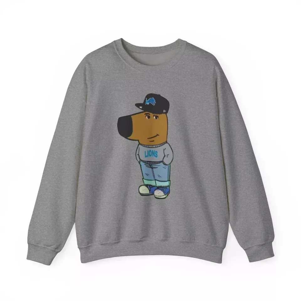 Just a Chill Guy Detroit Lions зимняя модная верхняя одежда толстовка с круглым вырезом топ для мужчин теплая Осенняя MS-SS-1108