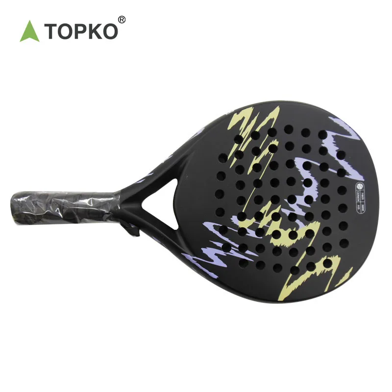 TOPKO Paddle Racket Padel Tennis Racket/Shovel/Bat High Quality for Match Training beach racket