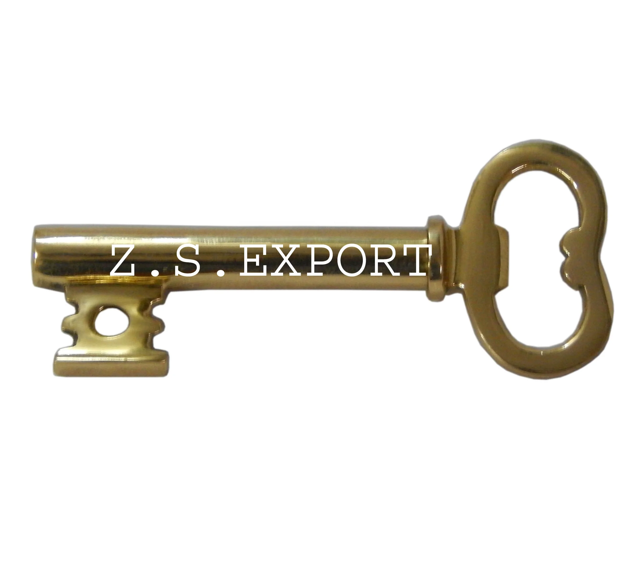 Best Quality Modern design Brass Key Style Opener wholesale Brass wine bottle Opener unique bar accessories