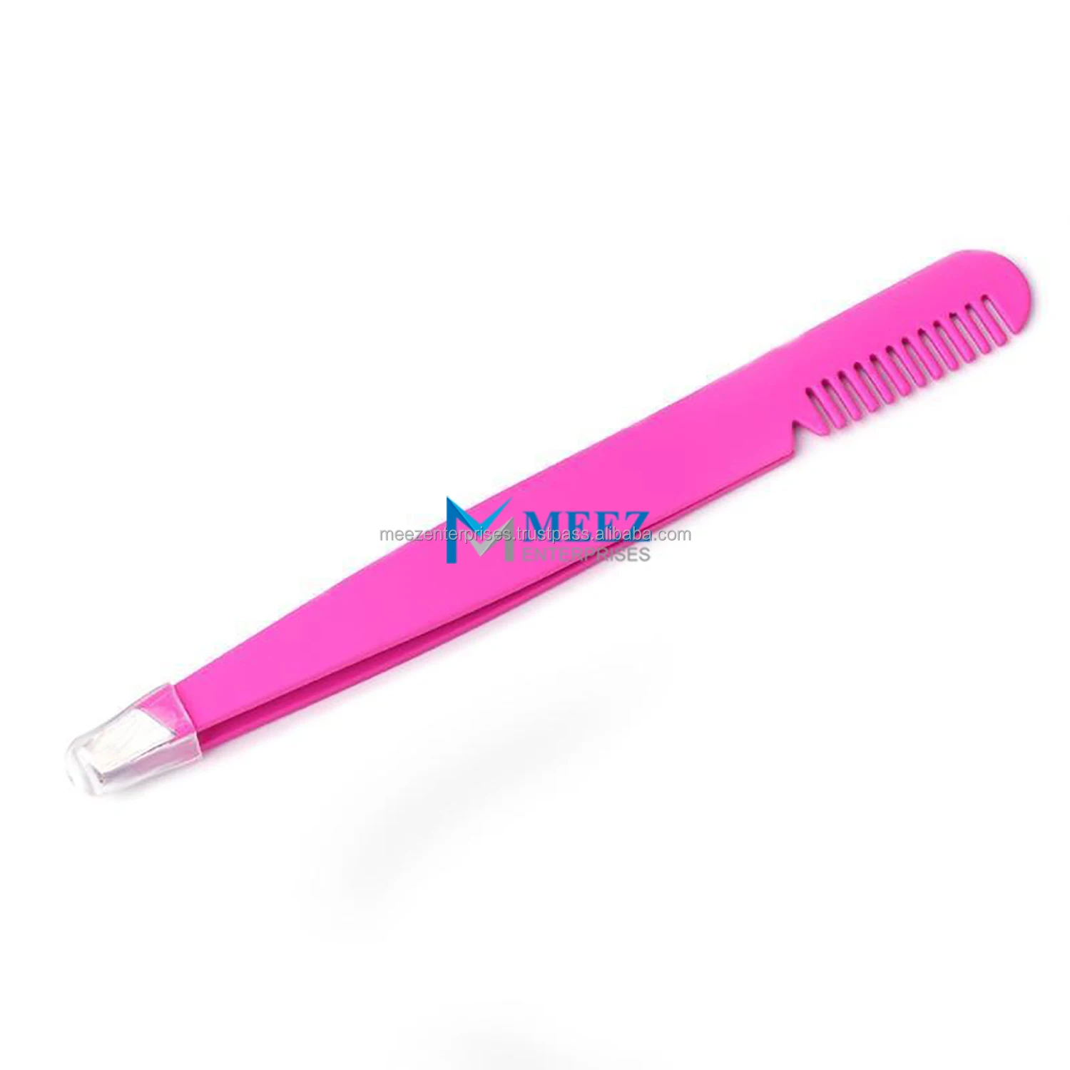 Eyelash Nipper Comb Eyebrow Clip Eyebrow Forceps Eyelash Tweezers Stainless Steel Beauty Tool