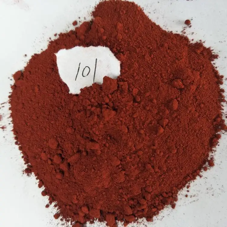 130 Iron oxide red suitable for colored asphalt pavement ceramic glaze cement concrete brick asphalt pavement brick