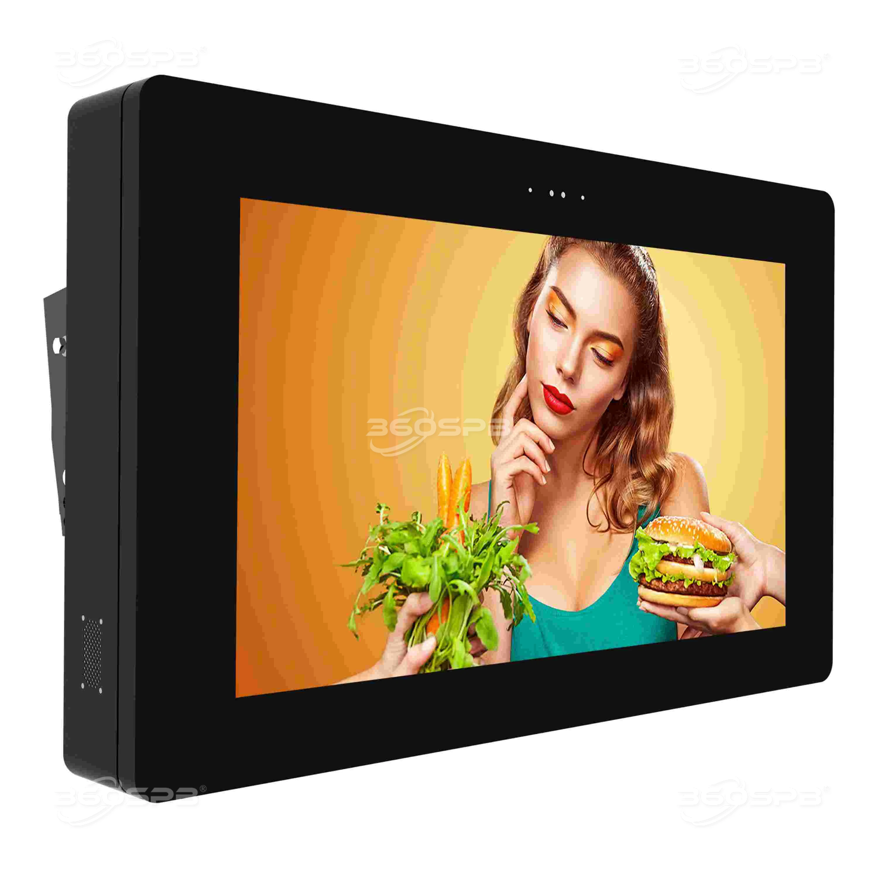 360SPB OWM75A 75 inch Outdoor Wall Hanging Digital Signage Advertising Machine For Mall Wall Mount Digital Signage