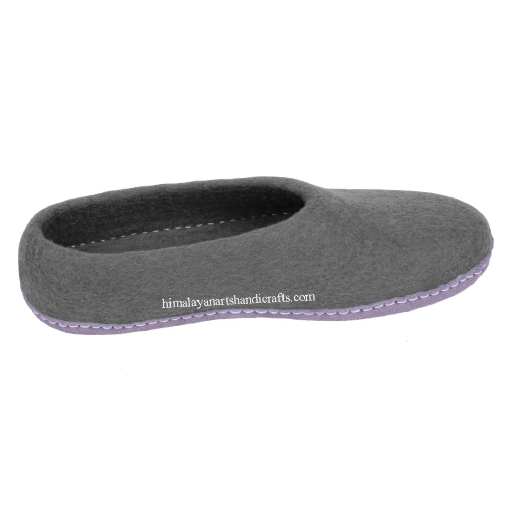 Handmade in Nepal Felt Woolen Slipper/Shoes/Boot