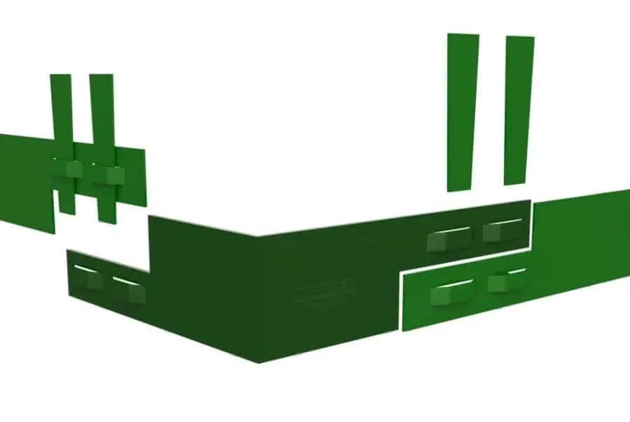 Customized Galvanized Steel Landscape Edging Constructor Outdoor Gardening Equipment Factory Price ODM OEM Flower Pot