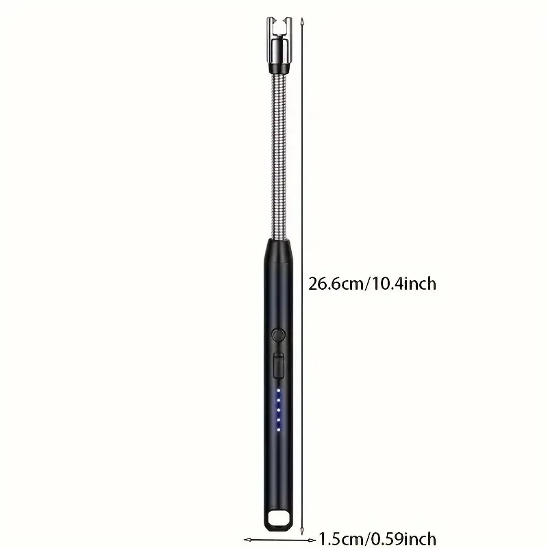 Rechargeable Usb Arc Lighter - Windproof Ignition For Bbq & Camping, Extended Charge -