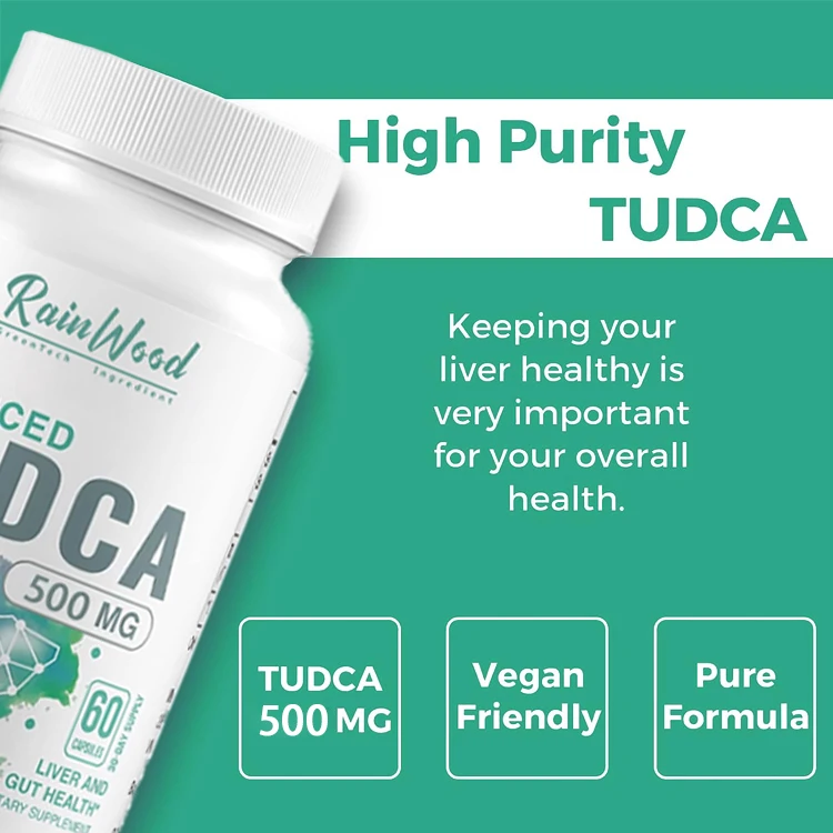Поддержка печени TUDCA чистый порошок 500 мг Tauroursodeoxycholic