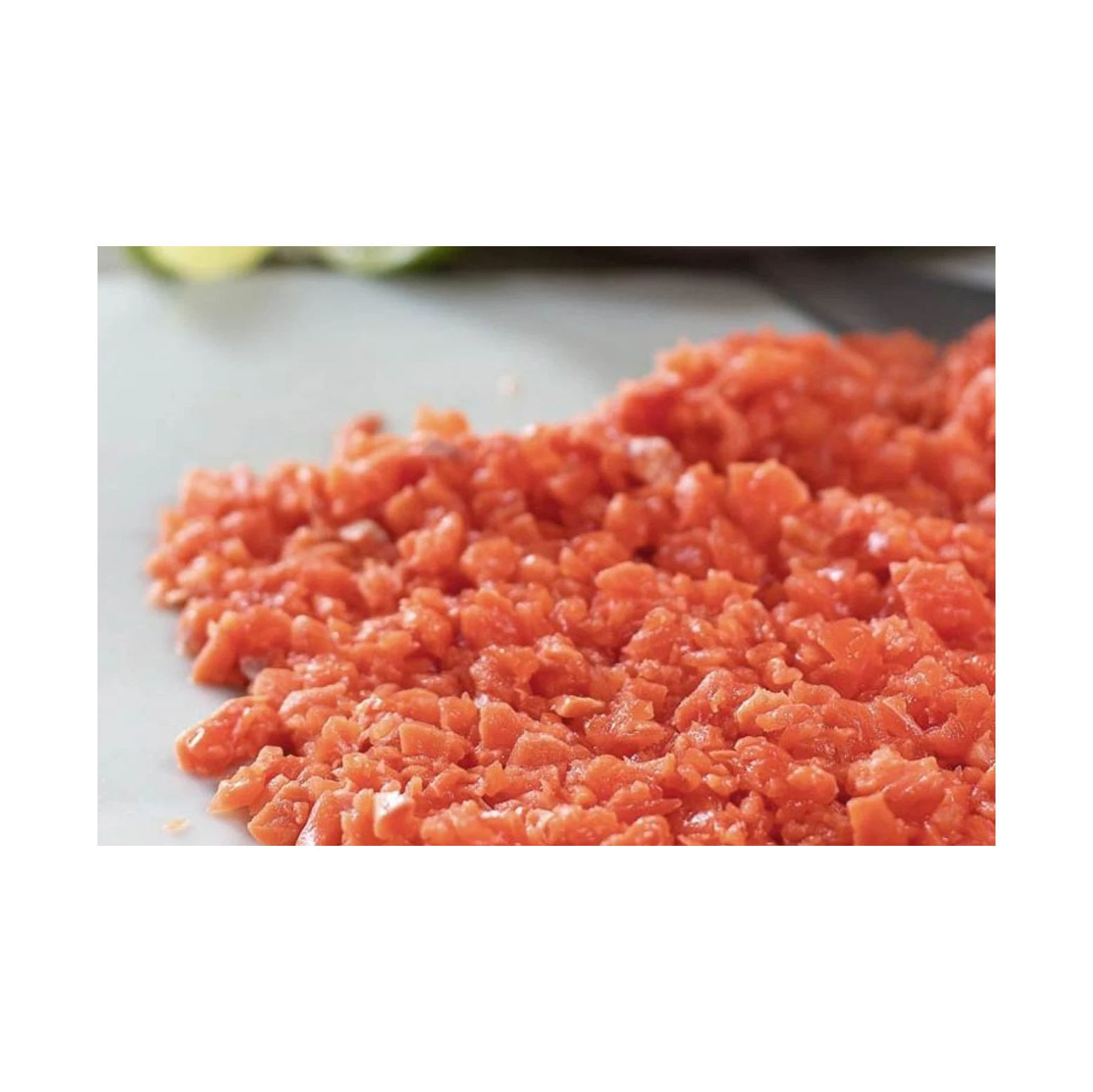 Quality product whole Frozen Salmon Mince for best seafood cooking