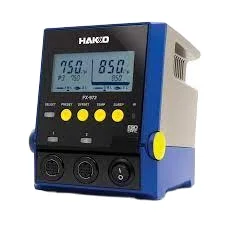 Hakko Digital 200W Dual Port Soldering Station FX972 ORIGINAL FX-972 Heavy Duty Solder Station Lead Free ESD Safe T39 Tip