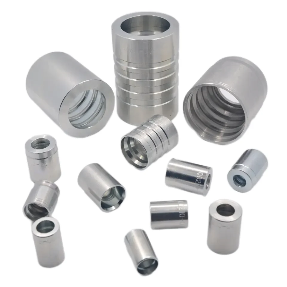 cost effective hydraulic crimp fittings for hose ferrule connector