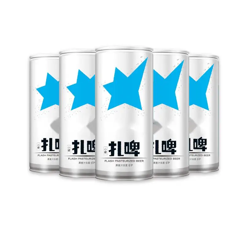 1L Silver beer Private label alcoholic beverages filling