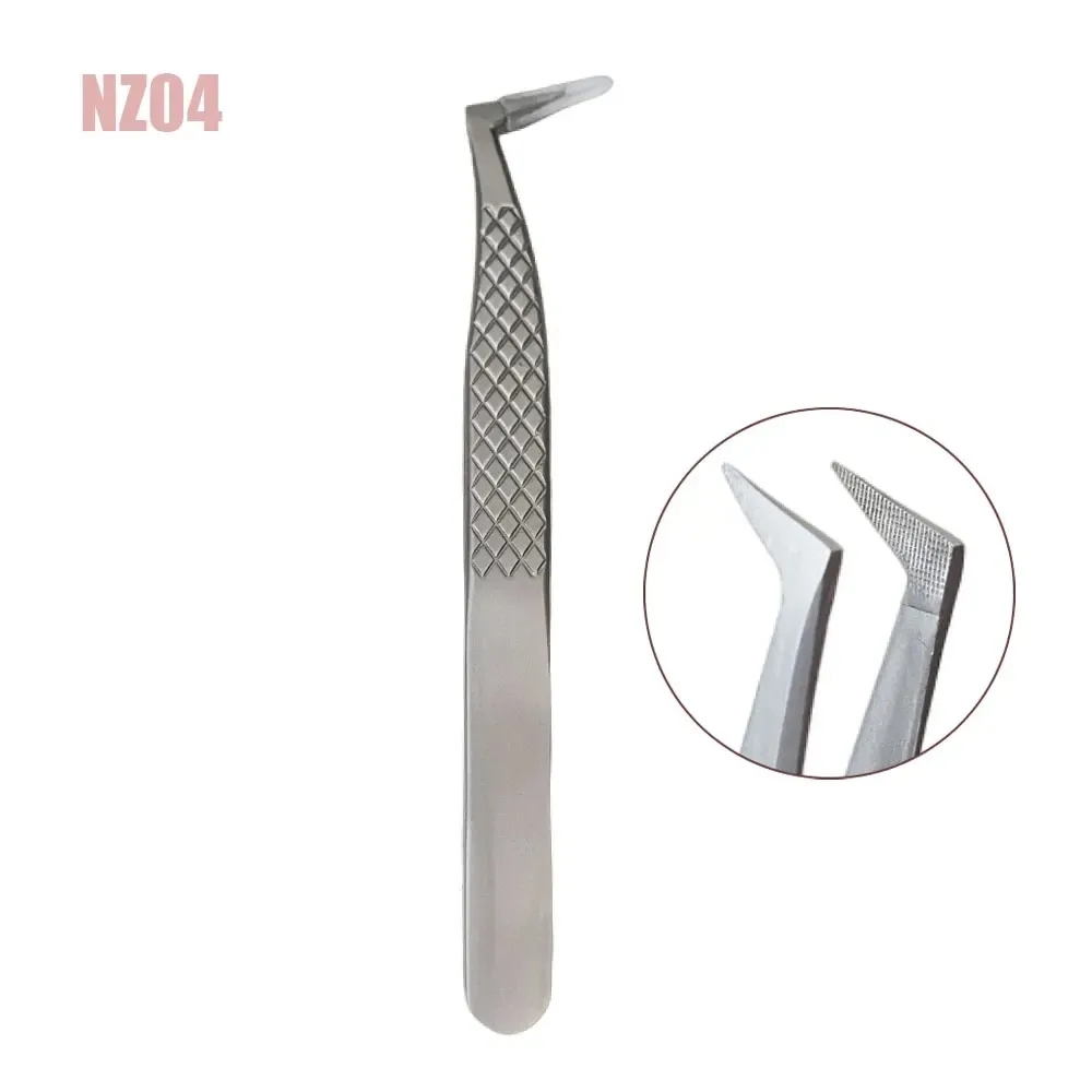 Latest 2024 custom design Eyelash Tweezers Super Quality All color Eyelash Extension Tweezers in factory price fast shipping