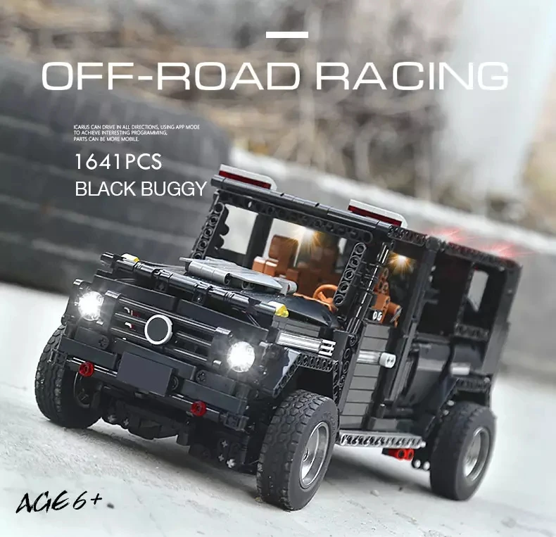 Формовка King 13068 Moc G65 внедорожник Радиоуправляемый автомобиль игрушечный Конструктор детский Подарочный обучающий Детский конструктор