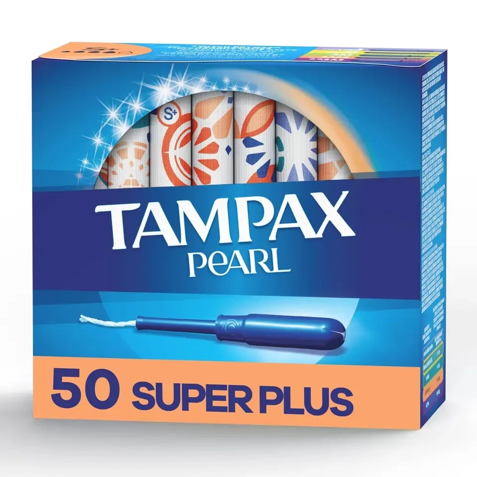 High Quality Tampax Pearl Super Absorbency Plastic Unscented Tampons At Low Price