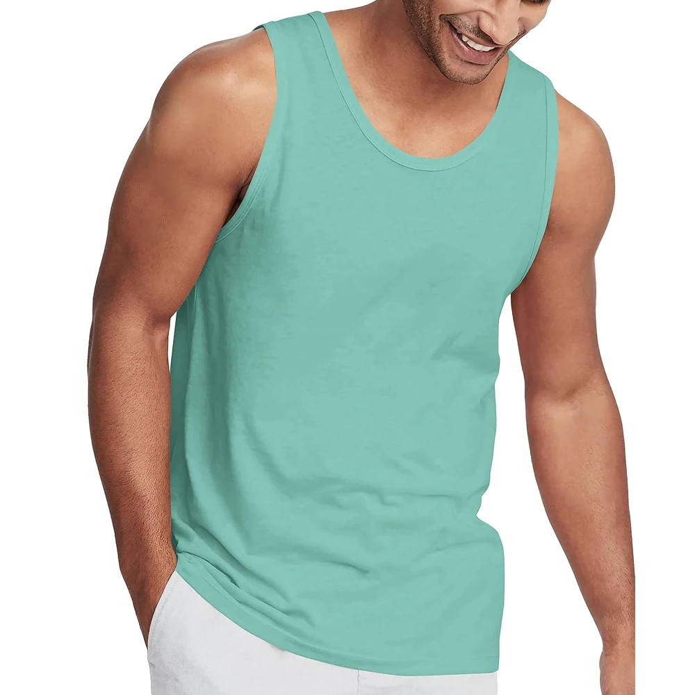 New Design Wholesale High Quality Running Gym Workout Fitness Men Slim Fit Tank Top Wholesale Manufacturer New Design tank top