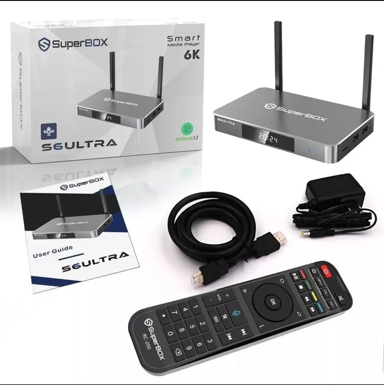 New Original SUPERBOX S6 Ultra Streaming Device. Get Rid Off Your Cable Bill. No Monthly Bill
