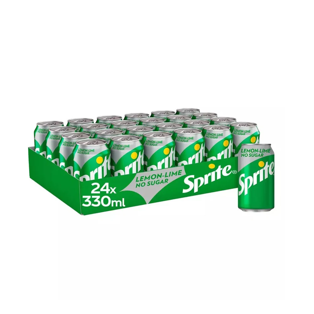 Sprite 330ml Cans / Bottle Packaging Original Sprite Soft Drinks