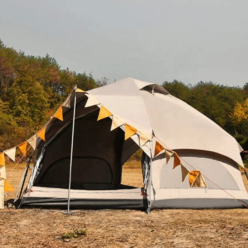 Waterproof Glamping Tent Big Capacity Mushroom Camping Tent