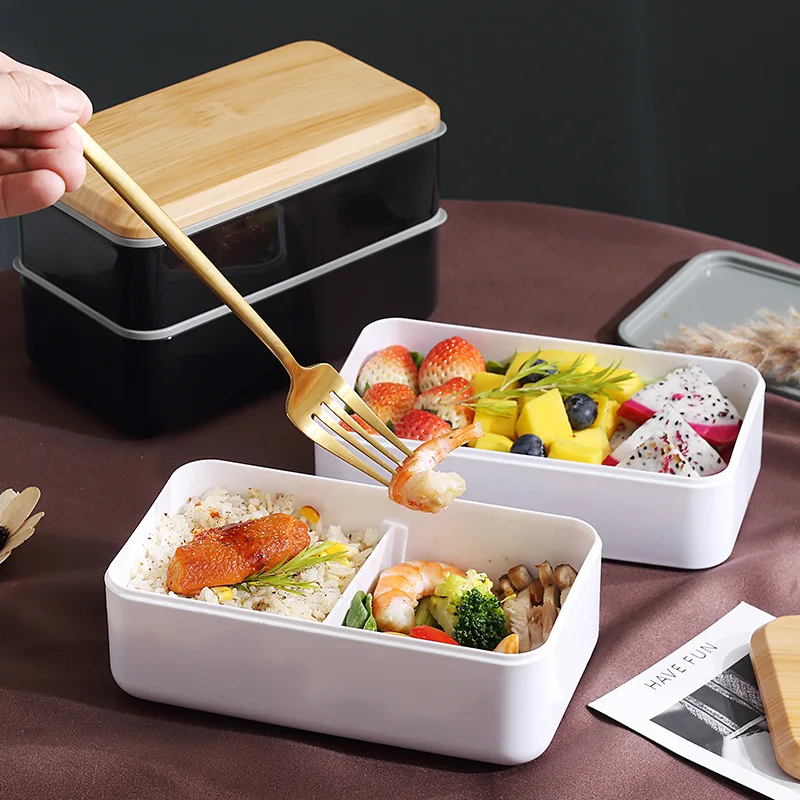 New Arrivals Warmer High Quality School Wholesale Tiffin 2 Layer Food Bento Lunch Box Kids