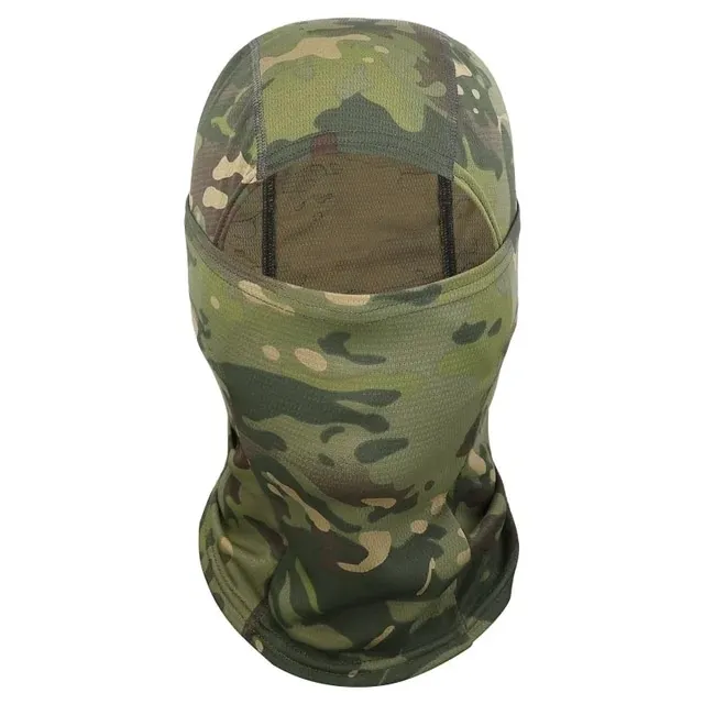 Hot Sale Outdoor Camo Full Face Cover Balaclava Wholesale Custom Embroidery Logo Winter Ski Mask