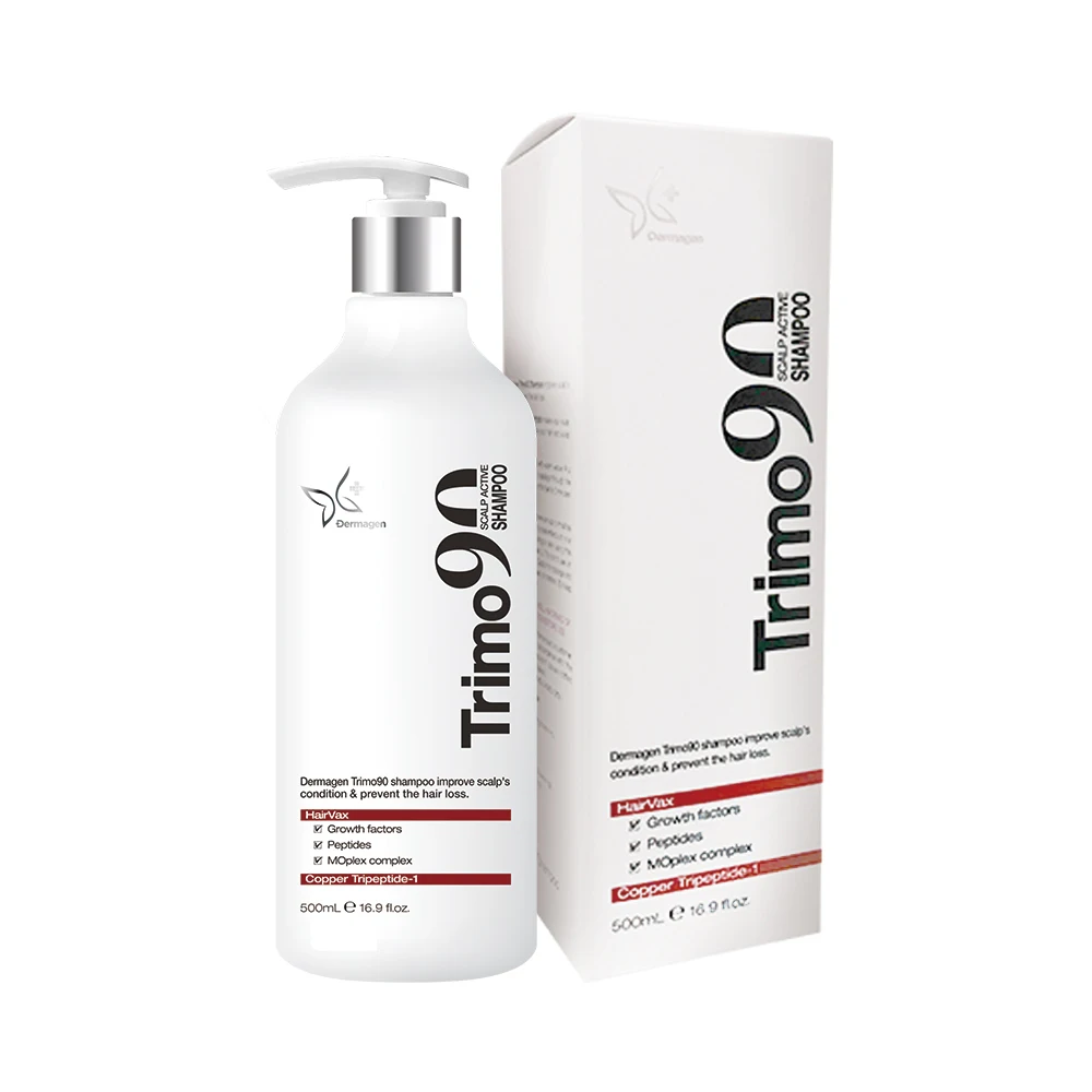 Dermagen Trimo90 Shampoo Hair Growth Shampoo,  Korea Thickening Formula for Hair Loss, Biotin Shampoo with Vitamin Complex