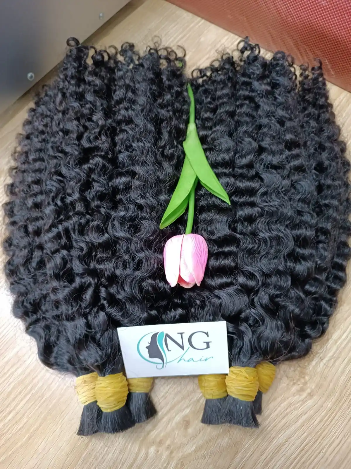 Human hair bundles BURMESE CURLY Bulk hair Raw/Virgin quality Beauty Products For Women Bulk Braiding