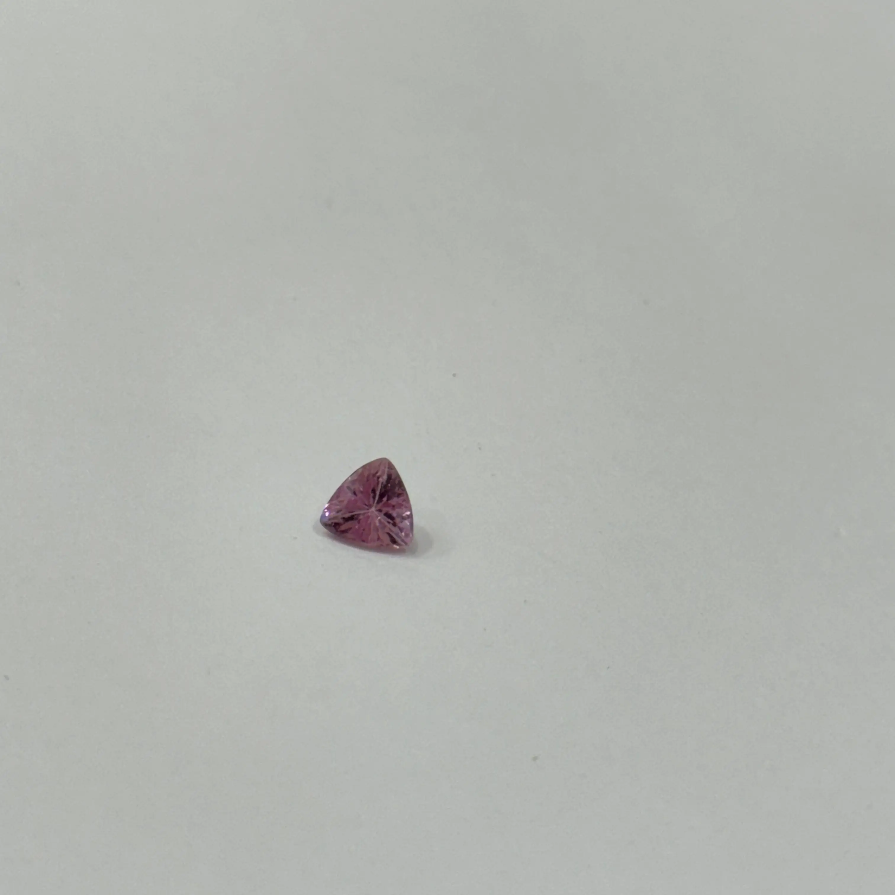 Hot Baby Pink Spinel Gemstones Trillion Cut Beautiful Pink Spinel Gemstones Handmade Bulk Product