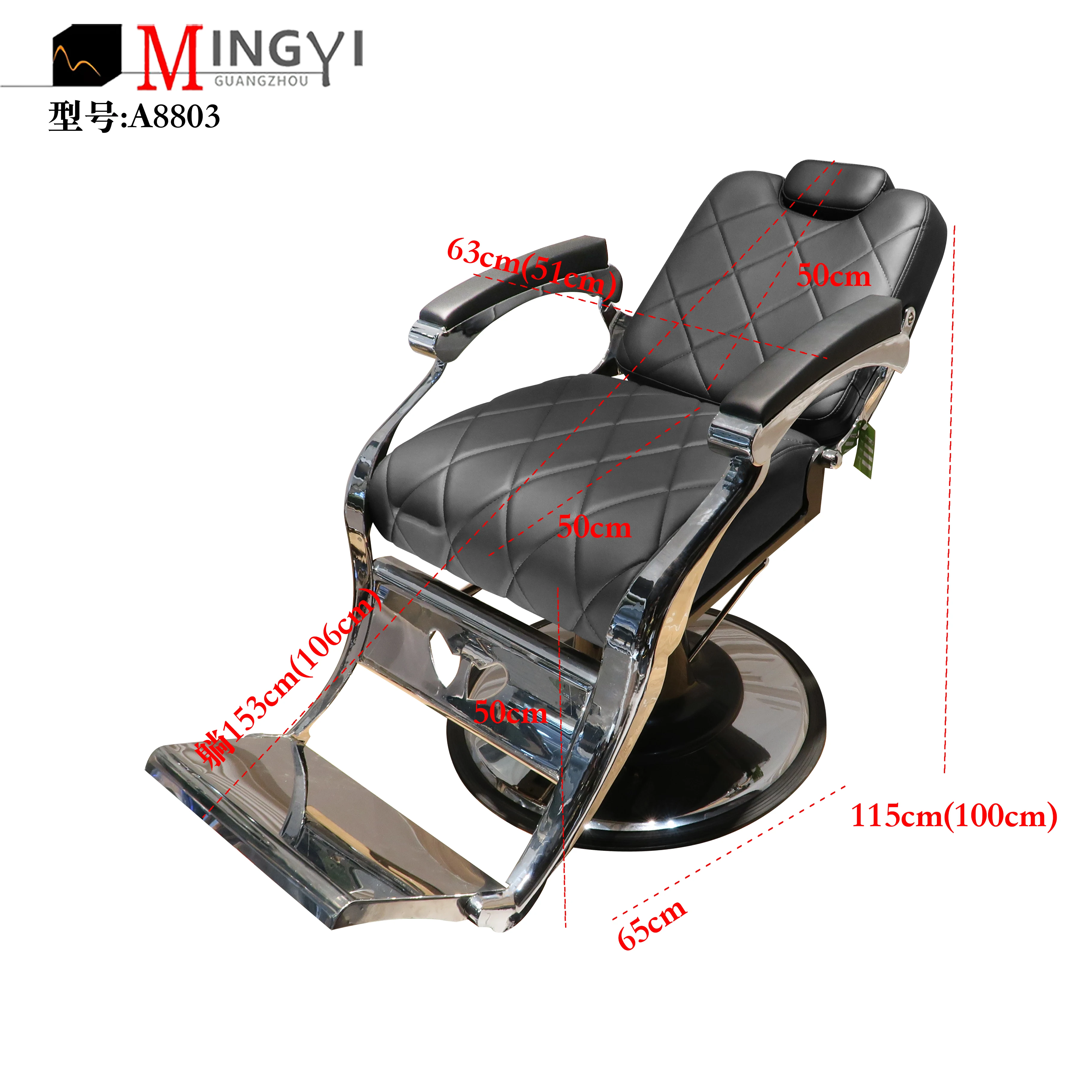 barbershop equipment antique gold salon chair heavy duty old styling barber chair