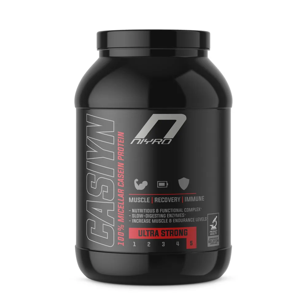 Niyro Casiyn Micellar Casein Protein 2 kg Sports Nutrition Supplement Custom Logo Packaging OEM OBM Private Label