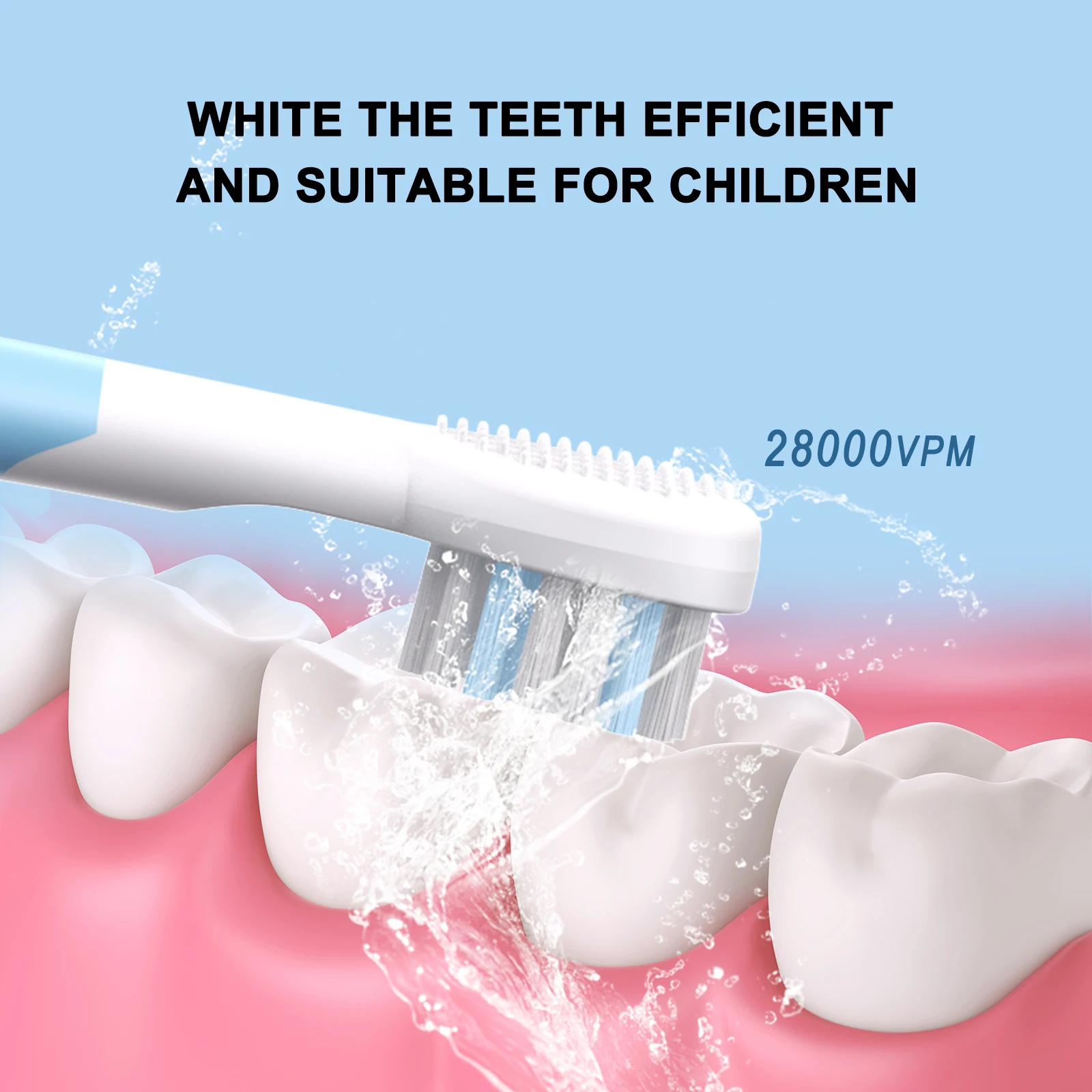 Best selling smart cartoon electric toothbrush waterproof electric toothbrush Children Soft Bristle Electric Toothbrush for kid