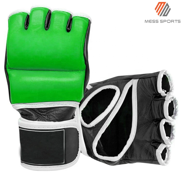 2023 OEM Low Price High Quality Leather PVC MMA Gloves Boxing Training Grappling MMA Gloves Best Quality
