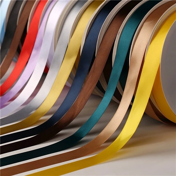 Single Face Satin Ribbon Perfect for Crafting, Gift Wrapping, and Adding a Touch of Elegance to Any Project