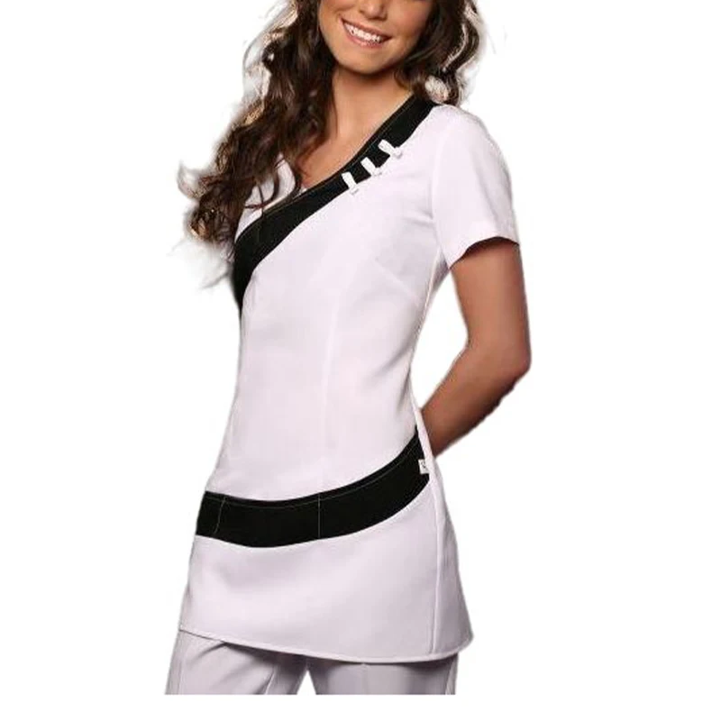 Top Design Stylish Low MOQ Comfortable healthcare clinical medical scrubs Sets Tops nursing uniforms scrub Suits For Women