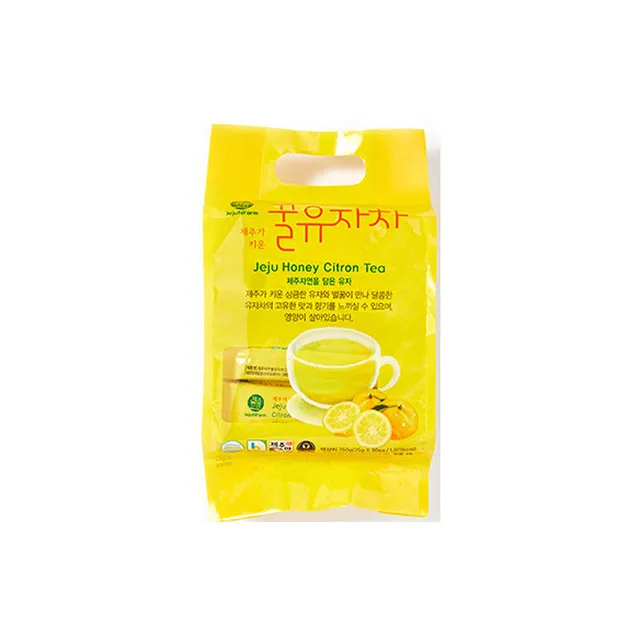 [JEJU] HIGH QUALITY GUARANTEED BOOSTS IMMUNITY IMPROVE HEALTHY HIGH NUTRITIONAL VALUE JEJU HONEY YUJA TEA