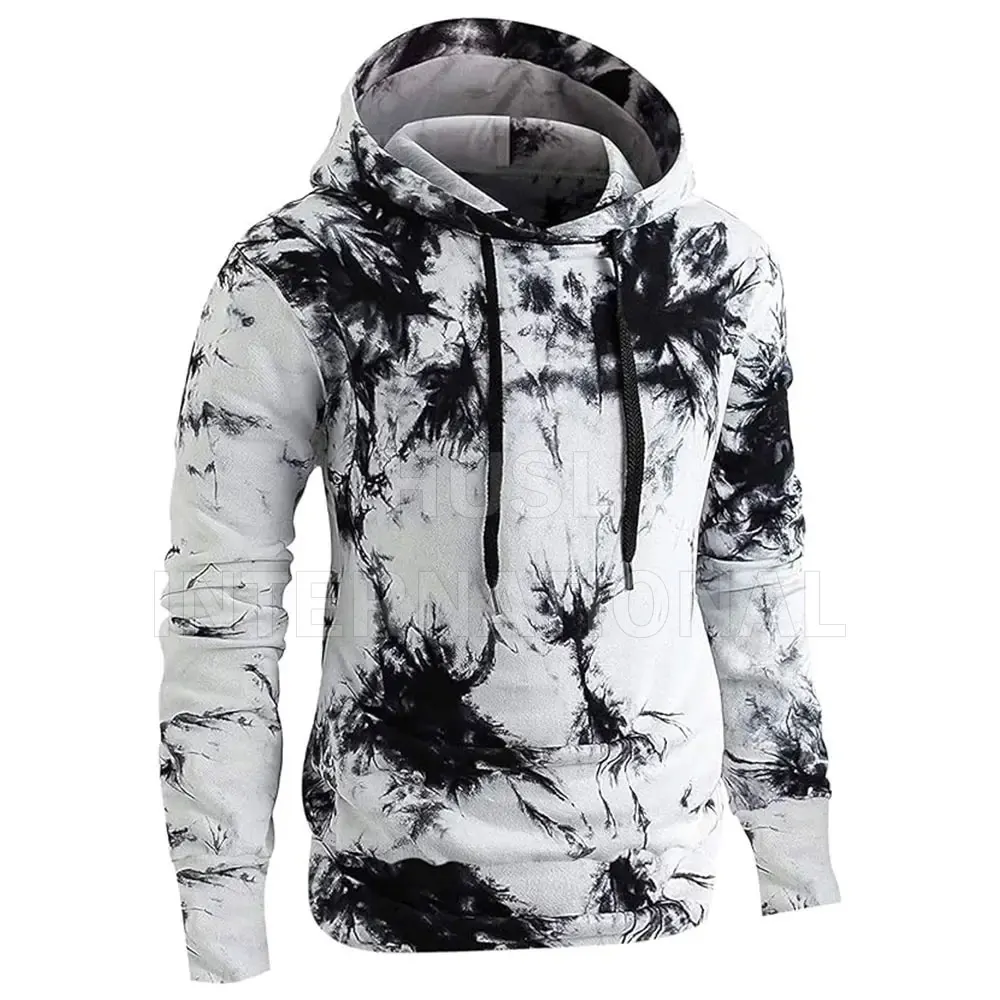Black Color OEM Free Sample Men puff printing Hoodie Long Sleeve 3D Foam Puff Printed Oversize Pullover Hoodie