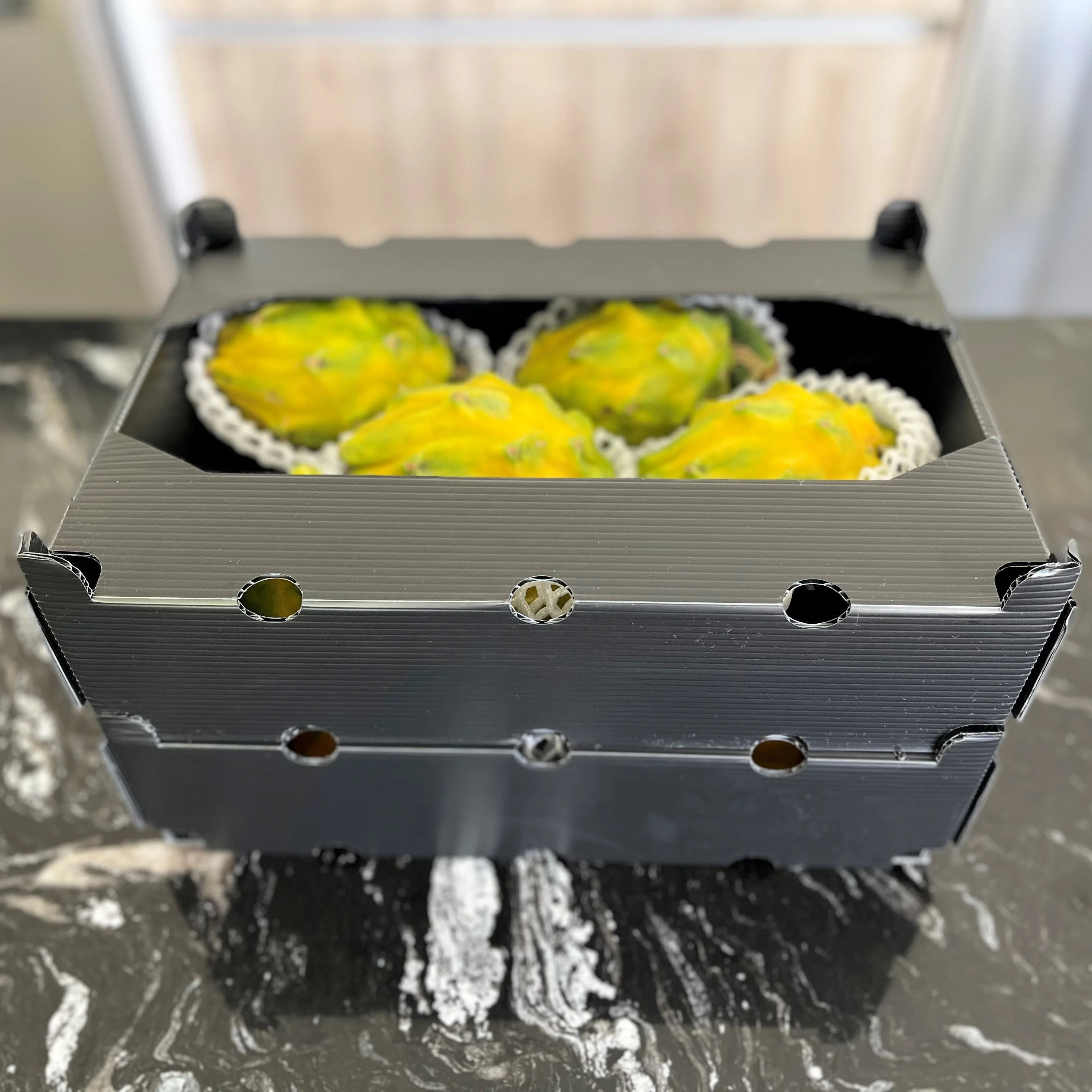 FRIST GRADE PREMIUM QUALITY YELLOW DRAGON FRUITS  Sweet Style Packing Pcs Color Skin Natural Origin Type Shape