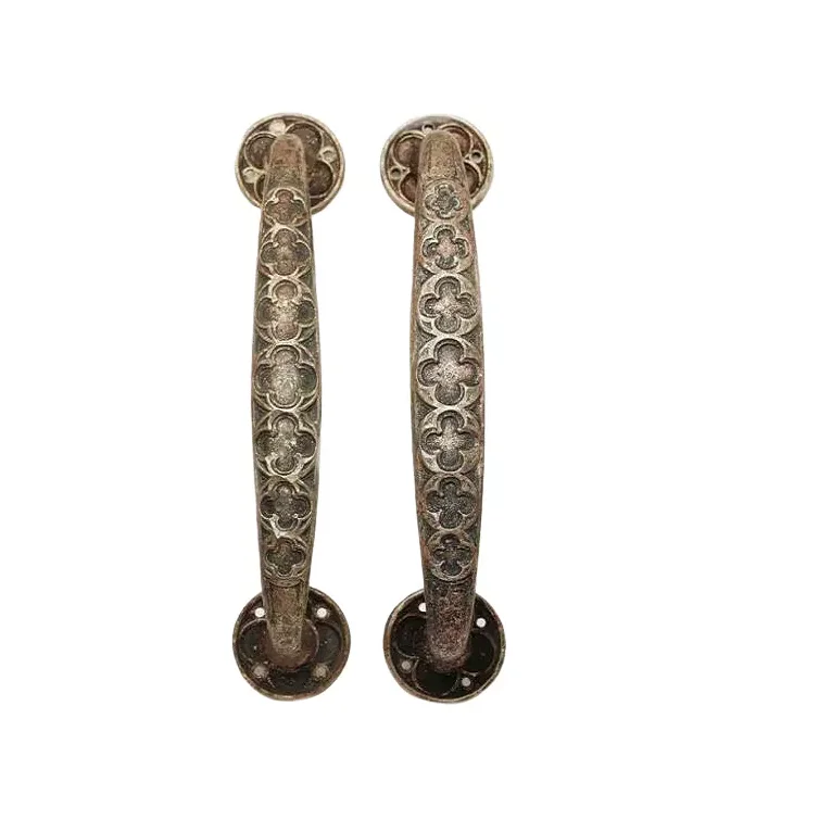 Bulk Selling Handmade Embossed Door Handles Quality Assurance Modern Designed Pull and Push Supply