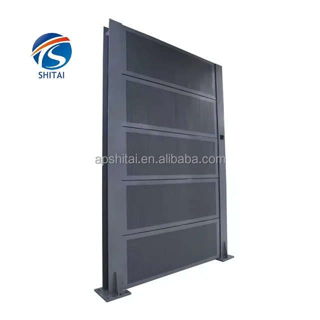 outdoor noise barrier soundproofing customized galvanized traffic roadway small micro hole noise barrier wall with good price