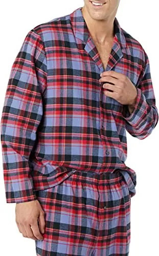 MEN  SLEEP PIJAMA LONG SLEEVES  BUTTON WOVEN COTTON Vietnam Manufacturer HIGH QUALITY and  CHEAP