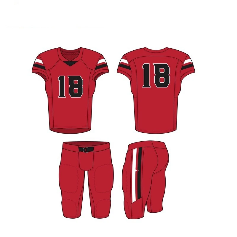 Team Athletic Wear American Football Jerseys Uniform Custom Cheap American Football Uniform For Youth