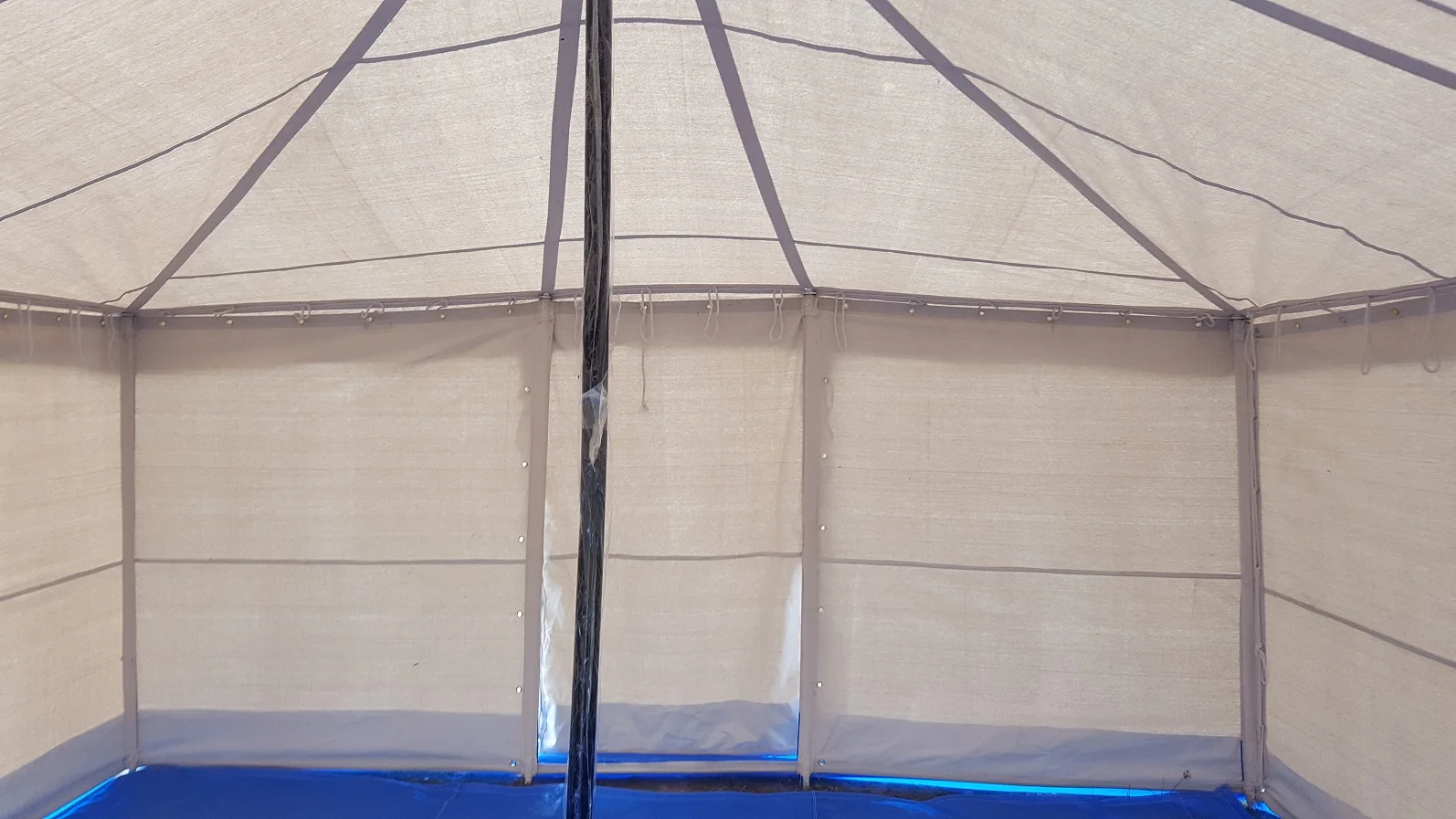 Waterproof Four Season Tents Kuwaiti Deluxe Tent In Whole Sale Price Luxury Breathable Cotton Canvas Camping Tent Deluxe