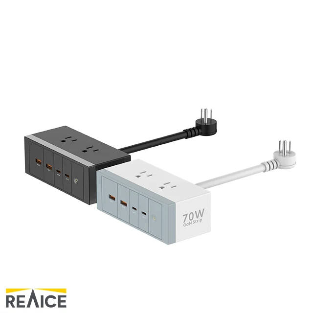 CB/CCC/ETL/PSE/ FCC/CE Factory 70W GaN USB Type C Charger Ports PD Desktop Fast Charger For iPhone Samsung  Macbook Laptop iPad