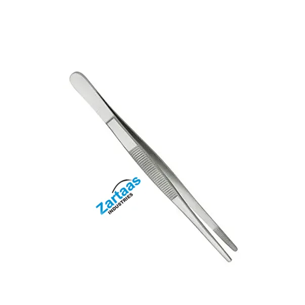 Standard Dressing Forceps Toothless  medium wide 13 cm Surgical instruments Manufacturer and Exporter