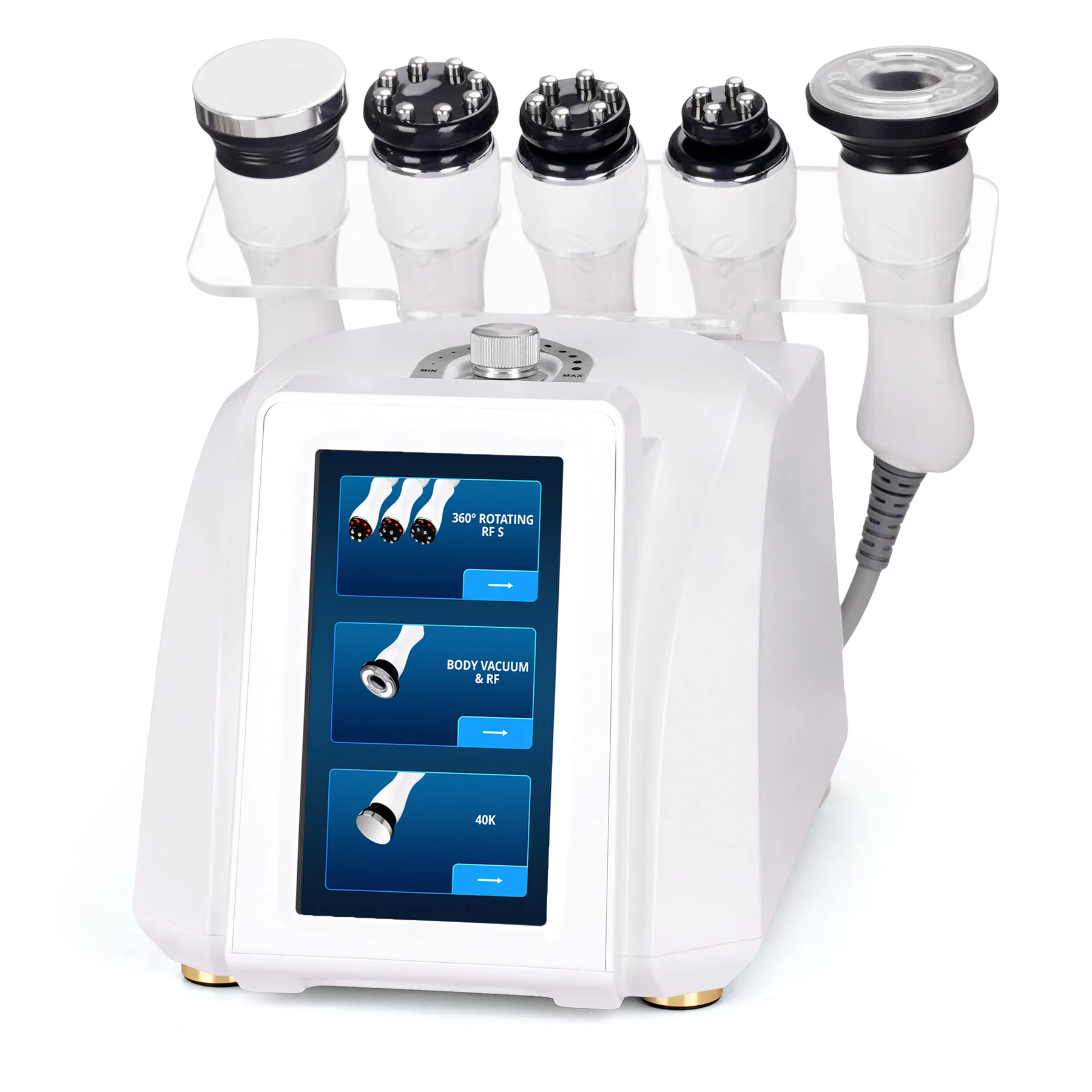 Multiple Polar RF 360 Degree Radio Frequency Treatment Machine 40KHz Rolling RF Body Slimming Skin Lifting Beauty Machine