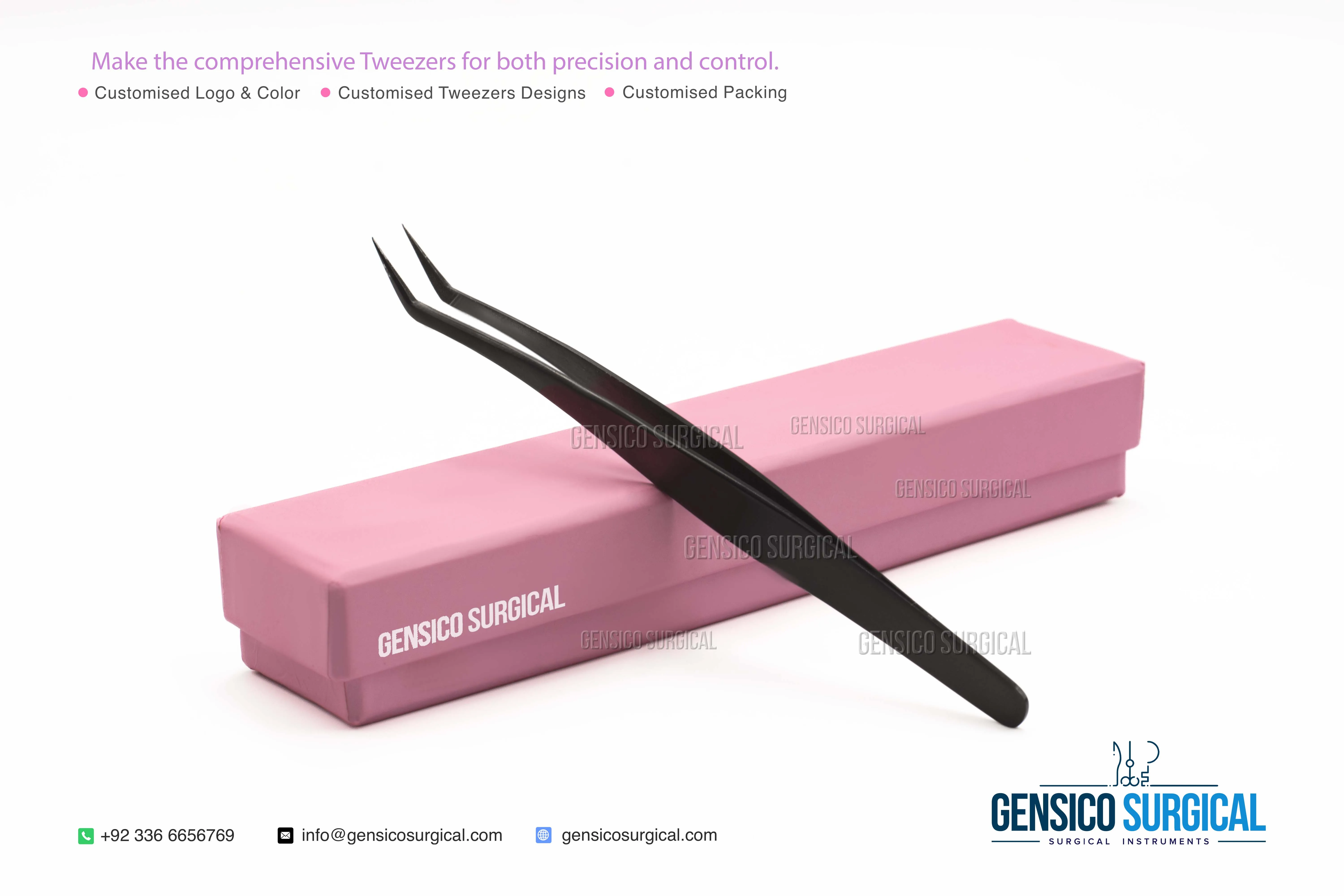Good Quality Eyelash Tweezers Complete Range Customized Logo And Packing Complete Packing Range Eyelash Tweezers