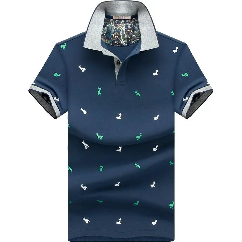 Customize Wholesale New arrived Fashion Short Sleeve Mens Polo T Shirt High quality Cotton Young Men Polo T Shirts