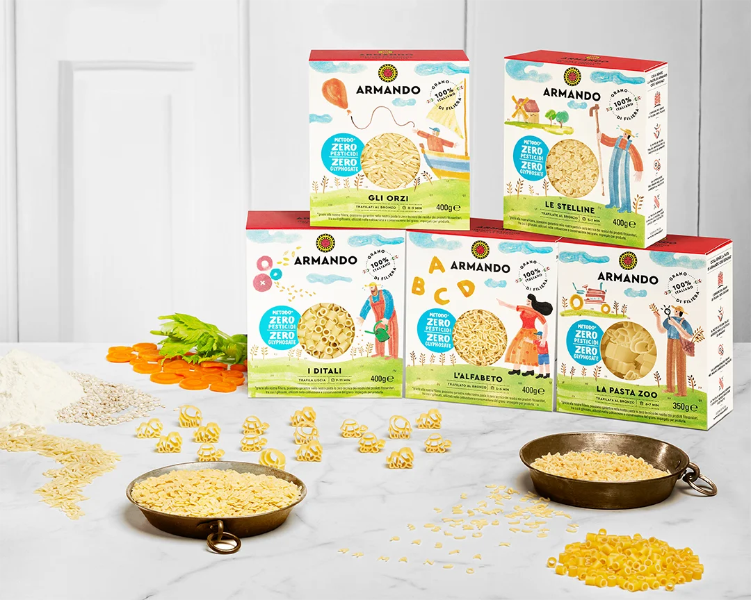 High Italian Quality Dry pasta 400g Special Shape kids in pack Rough Die Durum Wheat Pasta for Wholesale