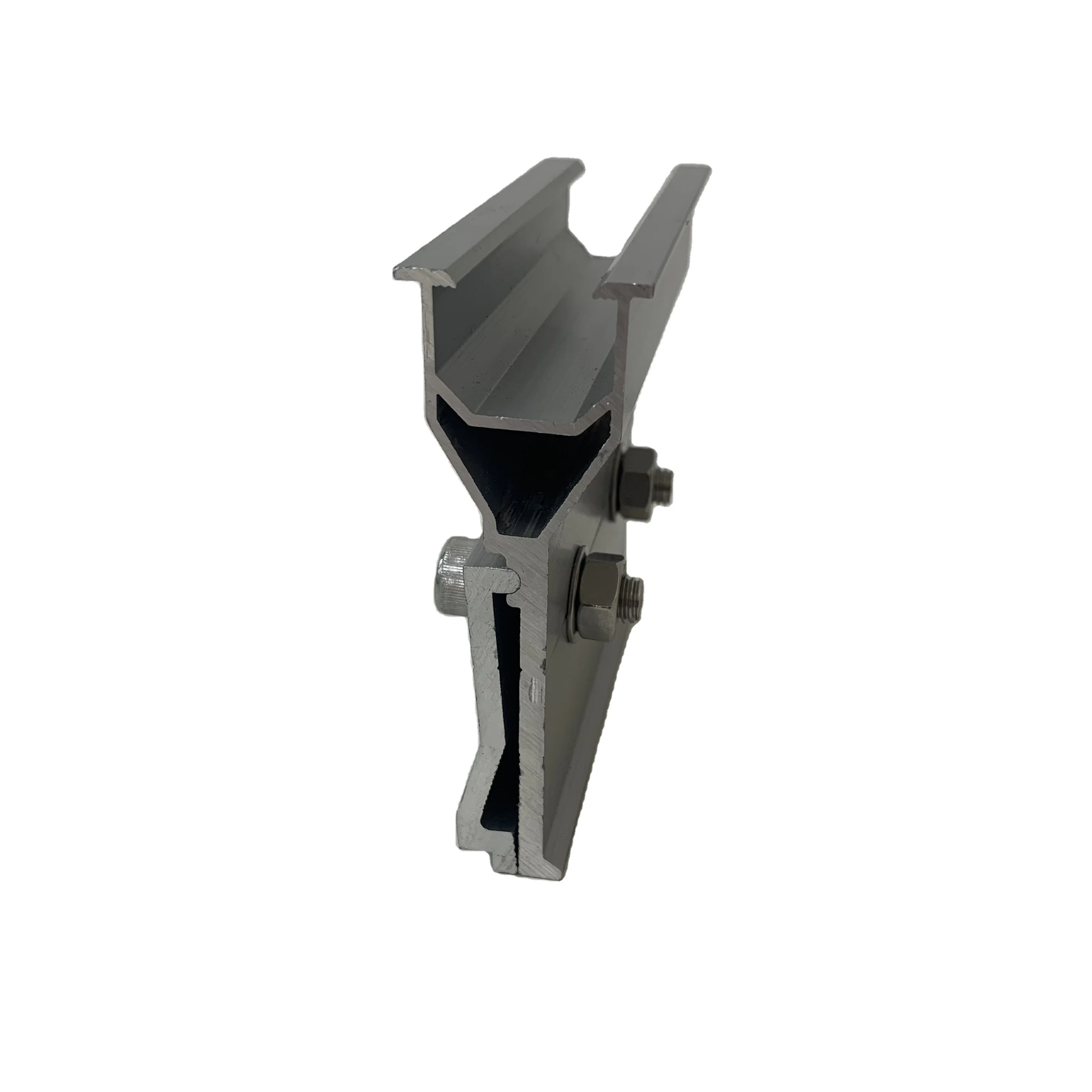 High Quality Mini Rail Cliplock Clamp Solar Mounting Bracket Aluminium Roof Solar System Factory Price Vietnam Carport