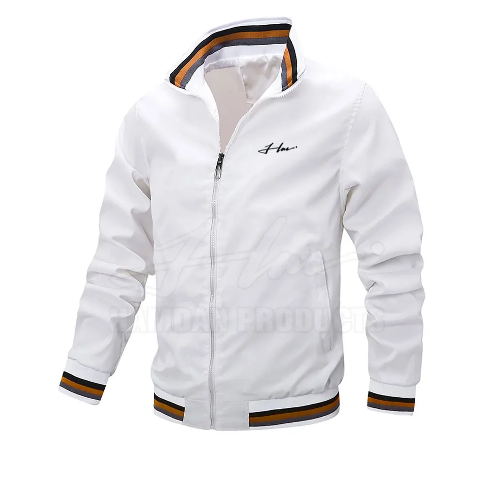 Private Label Breathable Men Bomber Jacket Outdoor Use Comfortable Bomber Jackets In Best Price