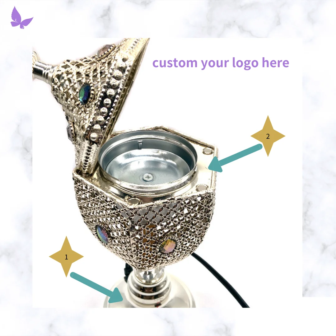 Middle Eastern Flair: Mabkhara Arabic Electric Incense Bakhoor Burner, adding fragrance to home decor