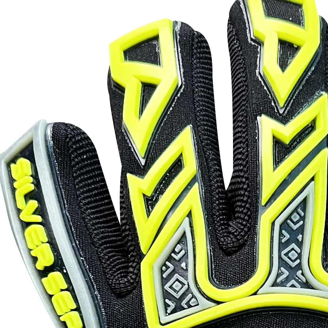 2024 Top professional Soccer Goalkeeper Gloves 4mm German Latex Goalkeeper Gloves Customize Logo Design Goalkeeper Gloves